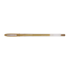 Penna a sfera gel con cappuccio Uni Ball Signo M120  - punta 0,8mm  - oro - Uni Mitsubishi