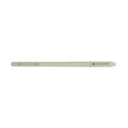 Penna a sfera gel con cappuccio Uni Ball Signo M120 - punta 0,7mm - bianco - Uni Mitsubishi