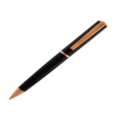 Penna a sfera Linea Impressa - punta M - nero/rosegold - Monteverde