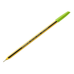 Penna a sfera Noris Stick - punta 1,0 mm - verde chiaro - Staedtler - conf. 10 pezzi