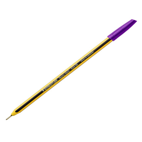 Penna a sfera Noris Stick - punta 1,0 mm - violetto - Staedtler - conf. 10 pezzi
