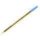 Penna a sfera Noris Stick - punta 1,0mm - azzurro chiaro - Staedtler - conf. 10 pezzi