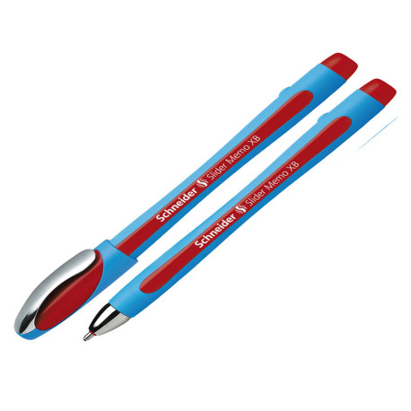 Penna a sfera Slider Memo  - punta XB - rosso - Schneider