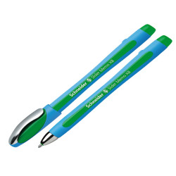Penna a sfera Slider Memo  - punta XB - verde - Schneider