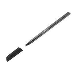 Penna a sfera Vizz - con cappuccio - punta media - nero - Schneider