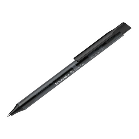 Penna gel Fave a scatto - punta 0.7 mm - nero - Schneider