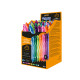 Penna gel scatto Geolocity Quick Dry - punta 0,7 mm - 10 colori assortiti - Bic - box 30 pezzi