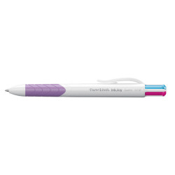 Penna a sfera a scatto multifunzione Inkjoy Quatro - punta 1,0mm - fun - Papermate