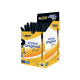 Penna sfera Cristal - punta fine 0,8 mm - nero - Bic - conf. 50 pezzi