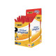 Penna sfera Cristal - punta fine 0,8 mm - rosso - Bic - conf. 50 pezzi