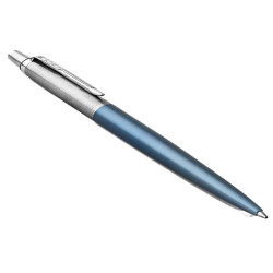 Penna sfera Jotter Core - punta M - fusto blu ghiaccio - Parker
