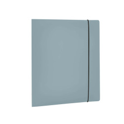 Cartella 3 lembi con elastico HOLOS - A4 - PP - azzurro - Fellowes