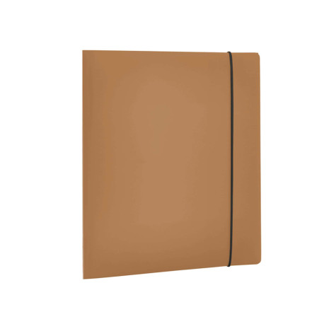Cartella 3 lembi con elastico HOLOS - A4 - PP - marrone - Fellowes