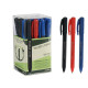 Penna sfera Tratto Uno Green - punta media 1 mm - colori assortiti - Tratto - conf. 24 pezzi