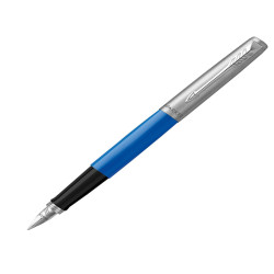 Penna stilografica Jotter Original - punta M - fusto blu - Parker