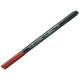 Pennarello Aqua Brush Duo - punte 2/4 mm - rosso Venezia - Lyra