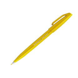 Pennarello Brush Sign Pen - giallo - Pentel