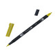 Pennarello Dual Brush N076 - green ochre - Tombow