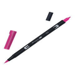 Pennarello Dual Brush N725 - rhoadamine red - Tombow