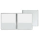 Cartella con doppia tasca Capri 69/T2 - A4 - PVC - trasparente liscio - Sei Rota - conf. 5 pezzi