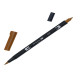 Pennarello Dual Brush N969 - chocolate - Tombow