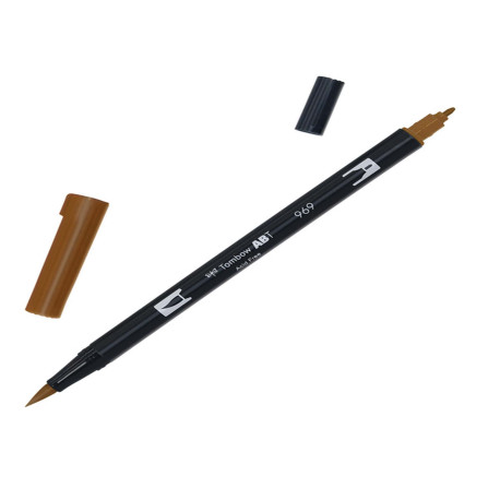 Pennarello Dual Brush N969 - chocolate - Tombow