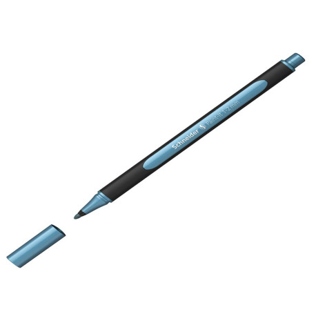 Pennarello Metallic Liner 020 - punta 1,2 mm - azzurro - Schneider