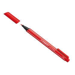 Pennarello PointMax punta feltro - punta 0,80mm - rosso - Stabilo