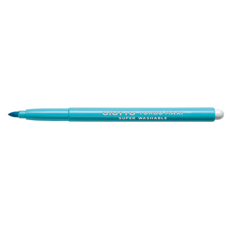 Pennarello Turbomaxi Monocolore - punta ø5mm - azzurro - Giotto