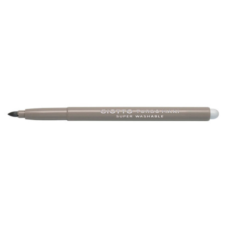 Pennarello Turbomaxi Monocolore - punta ø5mm - grigio - Giotto