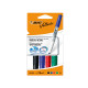 Pennarello Whiteboard Marker Velleda 1741 - punta tonda 1,4 mm - colori assortiti - Bic - astuccio 4 pezzi