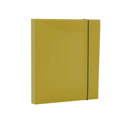 Cartella progetto con elastico HOLOS - 34,5 x 23,5 cm - dorso 3 cm - verde - Fellowes
