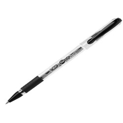 Penne a sfera con cappuccio Gelocity Stic - punta 0,5 mm - nero - Bic - scatola 30 pezzi