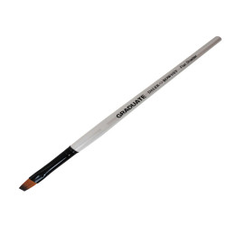 Pennello sintetico Graduate - piatto - manico corto - n. 8 - Daler Rowney