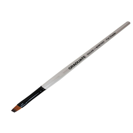 Pennello sintetico Graduate - piatto - manico corto - n. 8 - Daler Rowney
