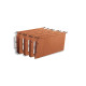 Cartella sospesa - armadio Ultimate - interasse 33 cm - fondo U 30 mm - 32,5x27,5 cm - avana - Elba