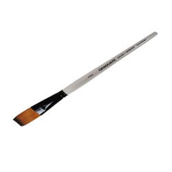 Pennello sintetico Graduate - piatto extra lungo - manico corto - n. 3/4 - Daler Rowney