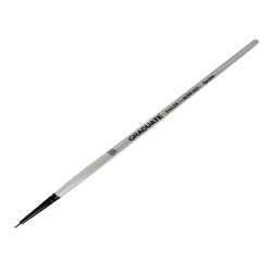 Pennello sintetico Graduate - punta extra lunga - manico corto - n.10/0 - Daler Rowney