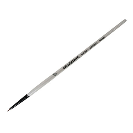 Pennello sintetico Graduate - punta extra lunga - manico corto - n.10/0 - Daler Rowney
