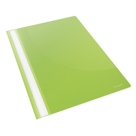 Cartellina ad aghi Report File - con fermafogli - PPL - 21x29,7 cm - verde - Esselte