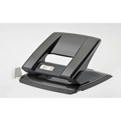 Perforatore - passo 8 cm - max 20 fogli - 2 fori - nero - Kartia