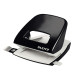 Perforatore 5008 - passo 8 cm - max 30 fogli - 2 fori - nero - Leitz
