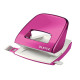 Perforatore 5008 New NeXXt WOW - passo 8 cm - max 30 fogli - 2 fori - fucsia metallizzato - Leitz