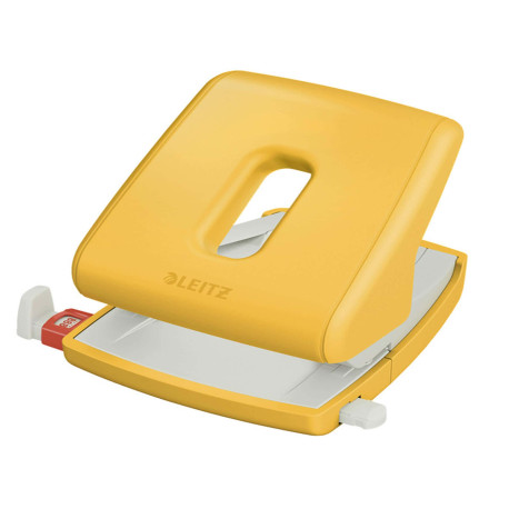 Perforatore Cosy - a 2 fori - giallo - Leitz