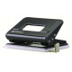 Perforatore in metallo - 2 fori - passo 8 cm - nero - Titanium