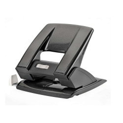 Perforatore Kangaro - 2 fori - max 40 fogli - nero - Iternet