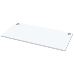 Piano di lavoro per scrivania Cambio - 140 x 80 x 2,5 cm - bianco - Fellowes