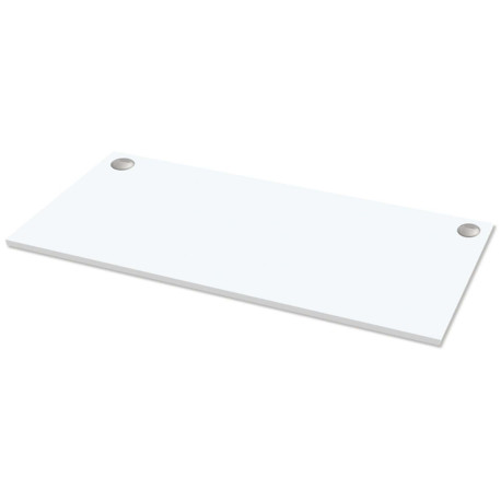 Piano di lavoro per scrivania Cambio - 140 x 80 x 2,5 cm - bianco - Fellowes