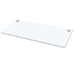 Piano di lavoro per scrivania Cambio - 160 x 80 x 2,5 cm - bianco - Fellowes