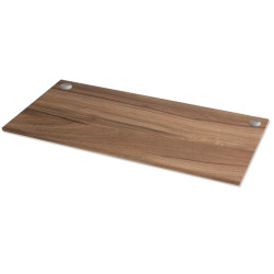 Piano di lavoro per scrivania Cambio - 160 x 80 x 2,5 cm - noce - Fellowes